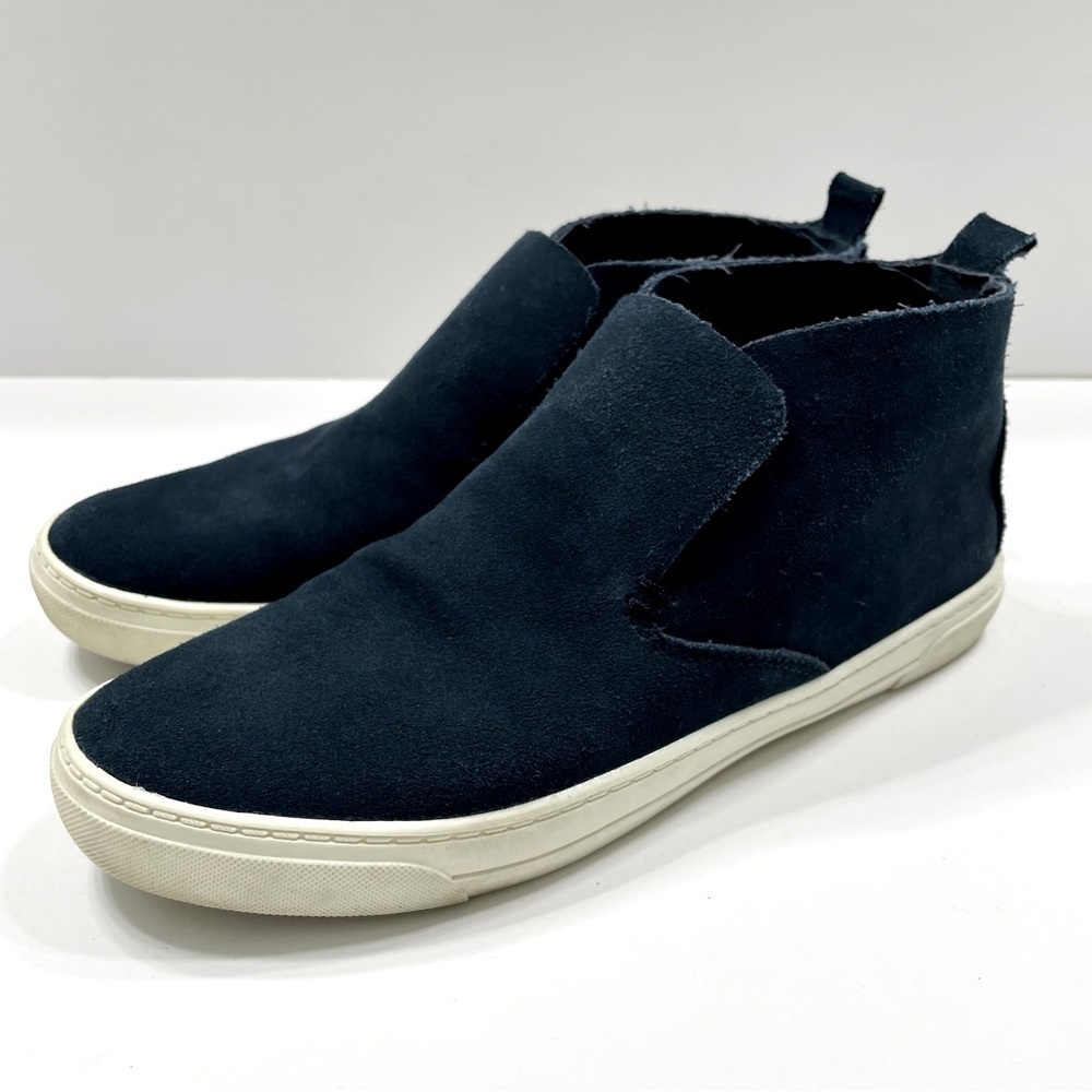Dolce Vita Roselyn Women’s High Top Suede Sneakers Navy Blue Size 7.5